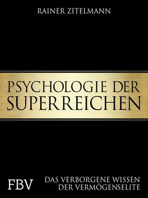 cover image of Psychologie der Superreichen